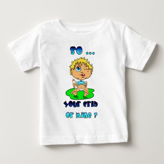 あなたのまぐさ桶。.or鉱山 ベビーTシャツ (正面)