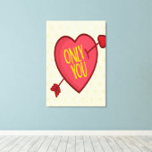 あなたのみ キャンバスプリント (インサイチュ (ウッドフロア))