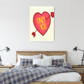 あなたのみ キャンバスプリント (インサイチュ (寝室))