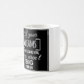 あなたのもし夢は彼らが大きくないあなたを怖がらせないeno コーヒーマグカップ (正面右)