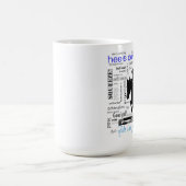 あなたのような乗車はそれをマグを跳ぶ指示意味します コーヒーマグカップ (中央)