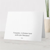 あなたのような人々、ボランティア感謝カード サンキューカード (裏面)