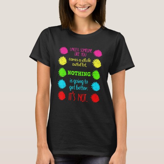 あなたのような人がSa気にを全く恐れなければ Tシャツ (正面)