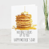 あなたのような人は誰にも負けない 母の日 カード (正面)