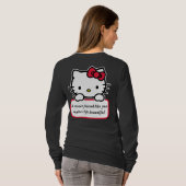 あなたのような優しい友達 - 心からのメッセージTシャツ Tシャツ (裏面フル)