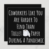 あなたのような同僚は見つけにくい セーブザデート (正面/裏面)