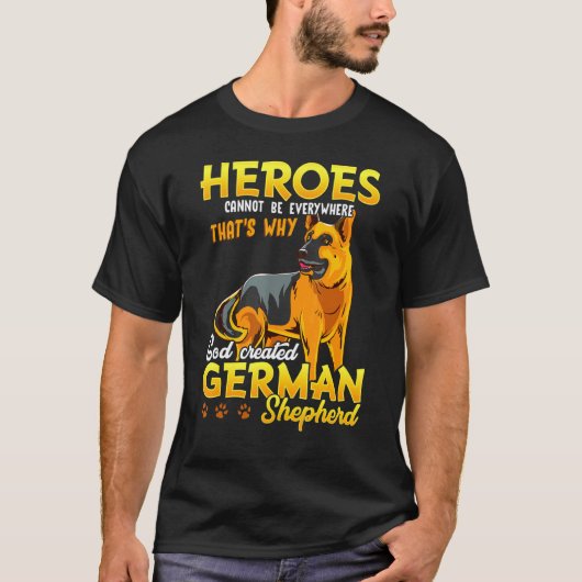 あなたのような犬だけ良いドイツの羊飼いデザイン Tシャツ (正面)