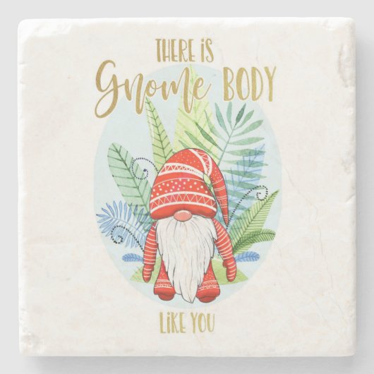 あなたのような誰も格言体あなたを愛する ストーンコースター (正面)