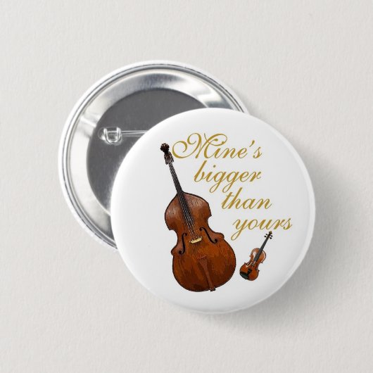 あなたのより大きい鉱山-ひもプレーヤー 缶バッジ (正面&裏面)
