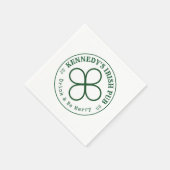 あなたのアイリッシュパブ食べドリンク&ビーアイリッシュナプキン スタンダードカクテルナプキン (角)