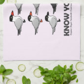 あなたのアジサシを知って下さい キッチンタオル (折り畳み)