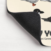 あなたのアジサシを知って下さい マウスパッド (コーナー)