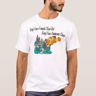 あなたのアネモネをより近い保つためにあなたの友人を近い保って下さい Tシャツ
