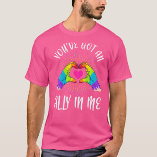 あなたのアリは私にいますLGBTプライド Tシャツ