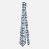 あなたのイスラエルの旗を振って下さい ネクタイ (正面)