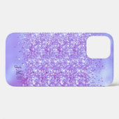 あなたのイニシャルパーペグリッター Case-Mate iPhoneケース (裏面 (横))