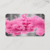 あなたのイベントのバーサービスプライベートパーティーバーテンダー 名刺 (裏面)