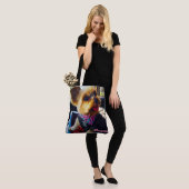 あなたのイメージのパーソナライズな犬の写真をここに挿入して下さい トートバッグ (モデル)