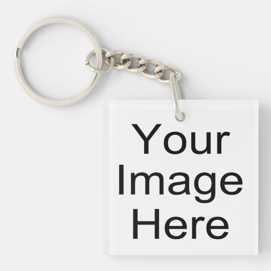 あなたのイメージをここに加えて下さい キーホルダー (正面)