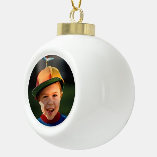 あなたのイメージを加えて下さい セラミックボールオーナメント (右)
