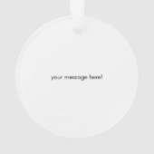 あなたのイメージを加えて下さい! - Subaru WRX Impreza STI オーナメント (裏面)