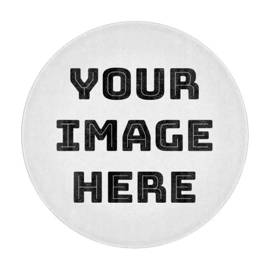 あなたのイメージヒアメラミンプレート カッティングボード (正面)