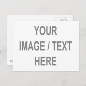 あなたのイメージ文字ここ21歳の誕生日プレゼント ポストカード (正面/裏面)