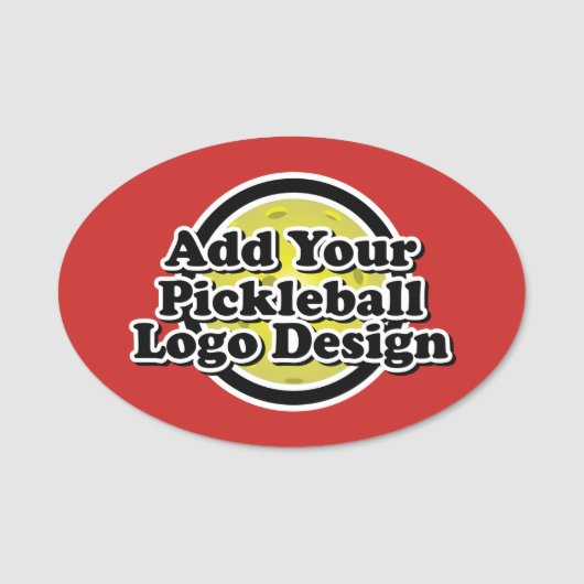 あなたのイメージPickleball 名札 (正面)