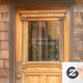 あなたのインスタグラムネーム＆ソーシャルメディアアイコン プロモ ウィンドウサイン (ホームデコレーション)