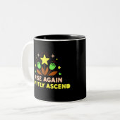 あなたのインスパイア毎日の瞬間のためのアーティストリー🌟 ツートーンマグカップ (正面左)