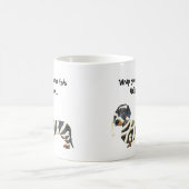 あなたのウインナー|ハロウィンのダックスフントを包んで下さい コーヒーマグカップ (中央)