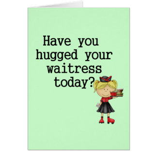 あなたのウェートレス抱き締められるあります