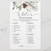 あなたのエレガント財布のゲームの中に何が常緑樹 (正面)