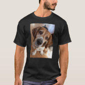 あなたのオリジナルな仔犬の写真 Tシャツ (正面)