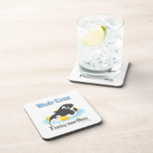 あなたのオルカのクジラが浮くもの コースター (右側)