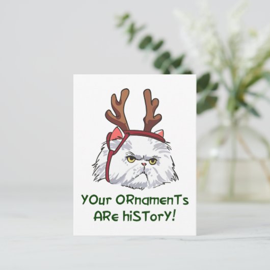 あなたのオーナメントは歴史である ポストカード (スタンド正面)
