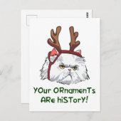 あなたのオーナメントは歴史である ポストカード (正面/裏面)