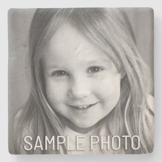 あなたのカスタムなイメージ ストーンコースター (正面)