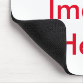 あなたのカスタムな写真の正方形 マウスパッド (コーナー)