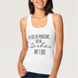 あなたのカスタムな女性のBella Flowy Racerbackのタンクトップ Tシャツ