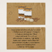 あなたのカスタムのJARミックスレシピつるラベル (正面&裏面)