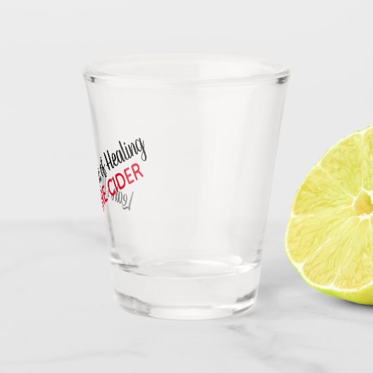 あなたのカスタムハーバリスト消防士 ショットグラス (右)