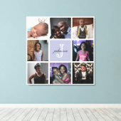 あなたのカスタムモノグラムキャンバスプリントキャンバス印刷 キャンバスプリント (インサイチュ (ウッドフロア))