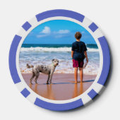 あなたのカスタム写真トランプのポーカーチップギフトパーソナライズされた ポーカーチップ (裏面)