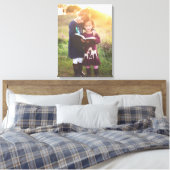 あなたのカスタム写真ポートレートラップされたキャンバスのウォールアート キャンバスプリント (インサイチュ (寝室))