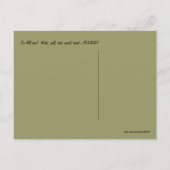 あなたのカスタム写真 想いやりテンプレートを追加 ポストカード (裏面)