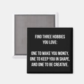 あなたのカスタム四角い磁石 マグネット (正面/裏面)