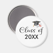 あなたのカスタム年卒業クラス マグネット (正面/裏面)