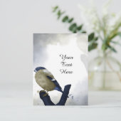あなたのカスタム文字- Little Bird パーソナライズされた ポストカード (スタンド正面)