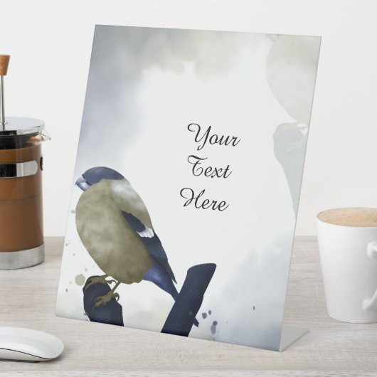 あなたのカスタム文字- Little Bird パーソナライズされた 台座サイン (インサイチュ)